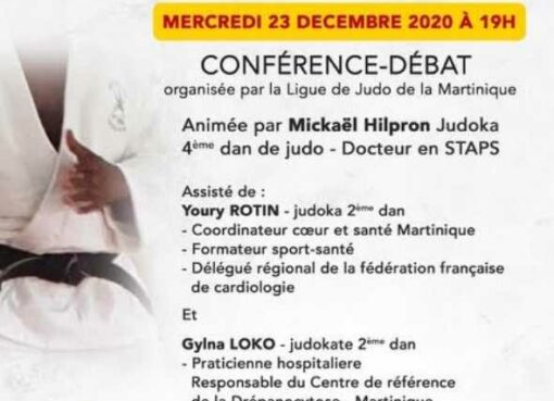 Une visioconférence sur le « sport facteur de santé et de bien être » organisée par la ligue de la Martinique