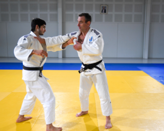 Le staff olympique au complet