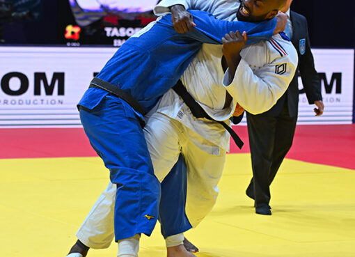 Inal Tasoev médaillé d’or avec Riner !