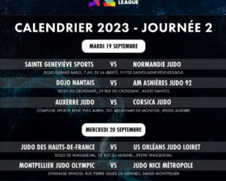 Judo Pro League : Deuxième journée ce soir