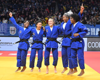 Les féminines du PSG Judo en or, quatre médailles françaises à Belgrade