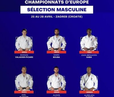 Championnats d’Europe 2024 : Une première sélection masculine