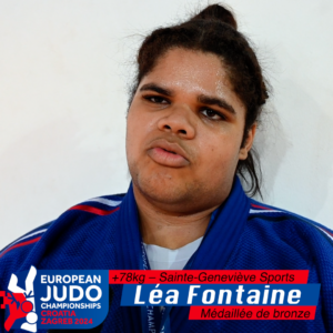 Léa Fontaine : « Pas sélectionnée pour rien »