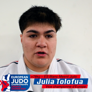 Julia Tolofua : « Juste dépitée pour le moment »