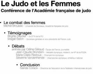 « Le Judo et les femmes » : une conférence à ne pas rater !