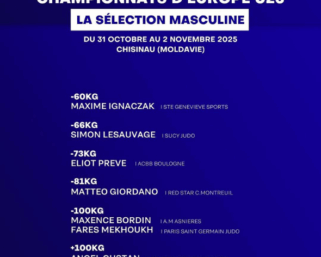 Une équipe française aux championnats d’Europe -23 ans