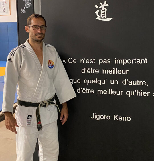 Franck Bellard, au service du judo polynésien