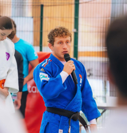Maxime Merlin : « combattre, apprendre, échanger avec les champions »